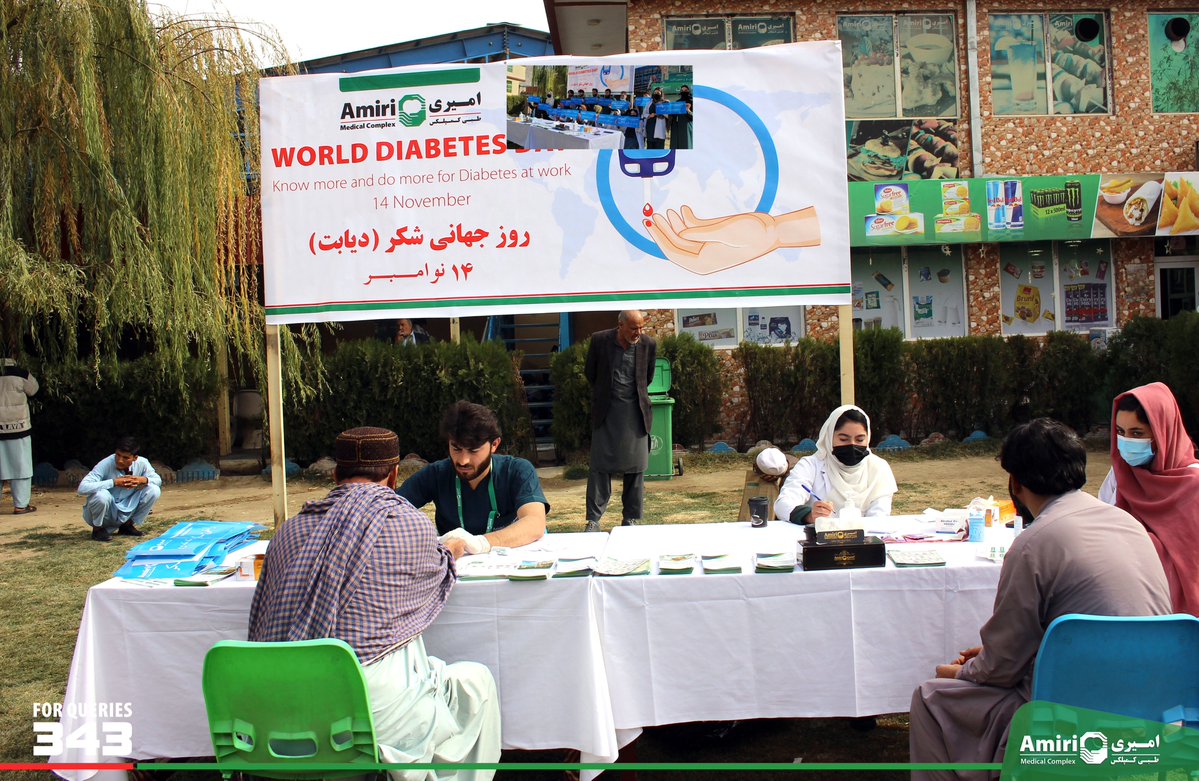 amiri_m_complex's tweet image. World Diabetes Day – November 14

On the occasion of World Diabetes Day, miri Medical AMC provided valuable information to public about the symptoms of diabetes, preventive measures, healthy lifestyle observes, and the importance of continuous care.