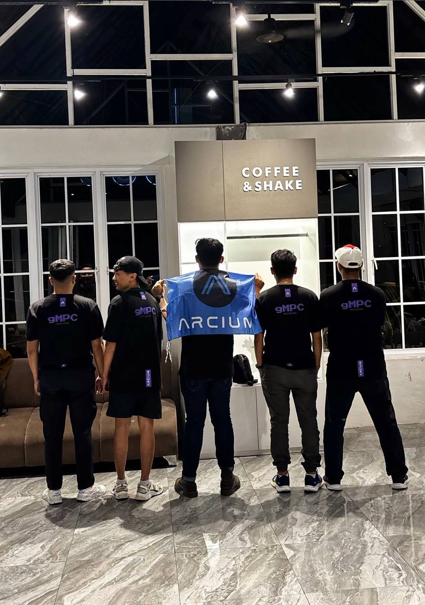 fahmifarda22's tweet image. Join the Indonesian regional builder community, and Arcium opens up insights into it, become a real part in building a web3 ecosystem with encryption support, that is the future of privacy that @Arcium carries.
thanks also to my friends who were involved.
#gMPC #Builder