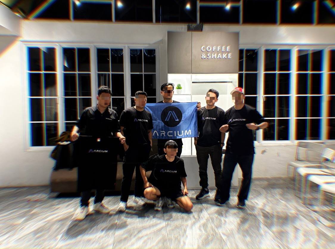 fahmifarda22's tweet image. Join the Indonesian regional builder community, and Arcium opens up insights into it, become a real part in building a web3 ecosystem with encryption support, that is the future of privacy that @Arcium carries.
thanks also to my friends who were involved.
#gMPC #Builder