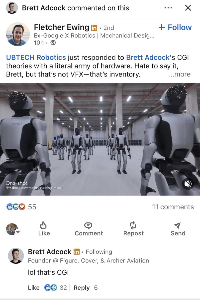 Warehouse humanoids still