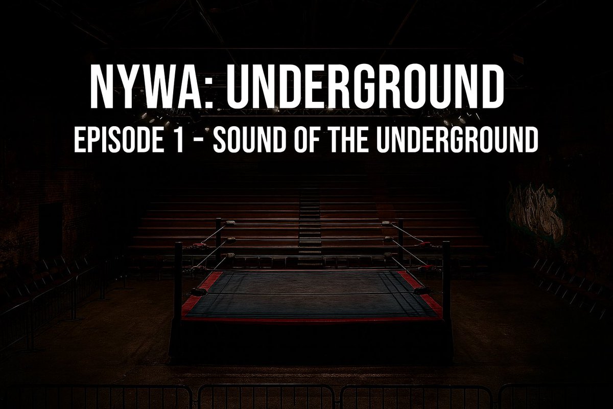 PRESS RELEASE: The card for NYWA Underground - Episode 1: Sound of the Underground WILL go live tomorrow 10am EST!

This despite there being ONE SPOT still available! If YOU want it, sign up before midnight EST tonight… Or <a href="/DevlinKnight_/">Devlin Knight</a> will enter.

nywa.boards.net