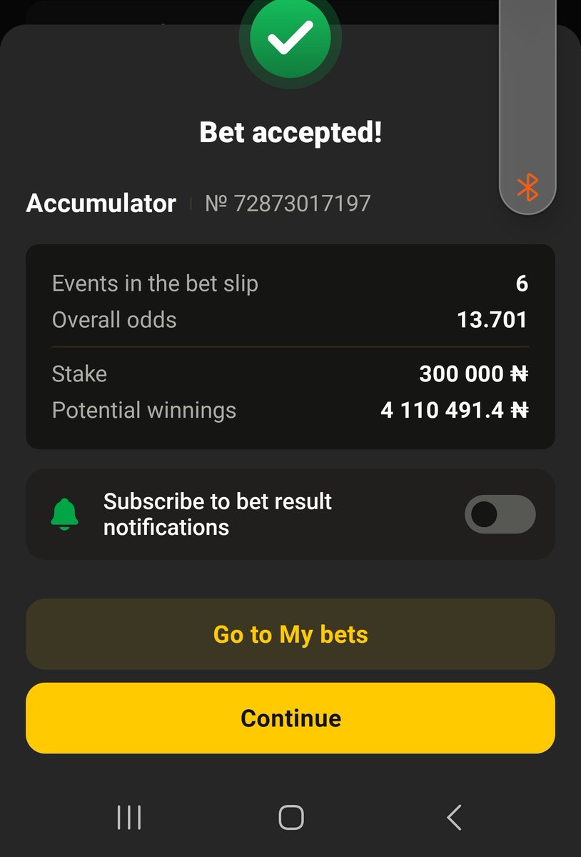 Everything here is Based on Their recent match..
Code 7AKQJ

Bookie AFROPARI
Don't have an account

Register n Play👇:

shorturl.at/7qAaE

Use Promo code “DoshFavour”
To get Bonuses on First Deposits