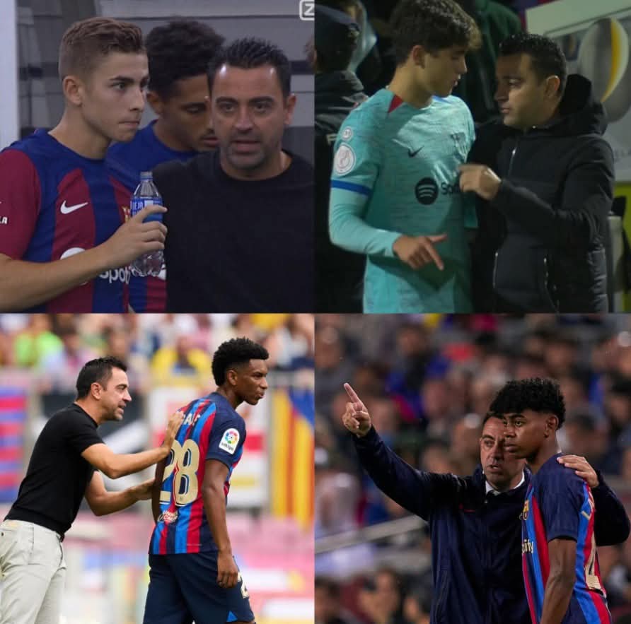 Las últimas asistencias de Xavi Hernández 💫🥲