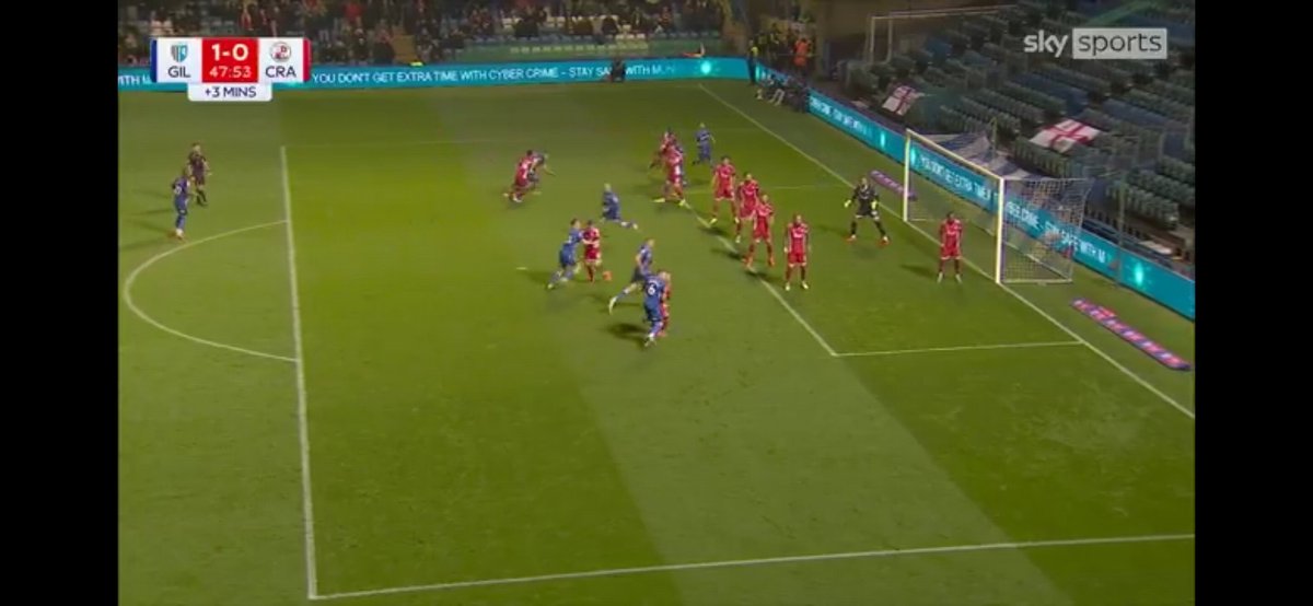 Then look at the attacking runs, blocking the defensive line from following Dack. 😍😍😍

Love sexy set piece football!

#Gills
