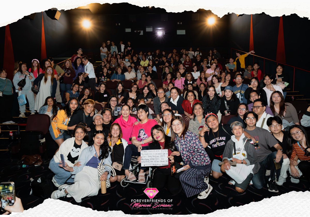 InayMary_FF's tweet photo. A beautiful night for the Diamond Star and her fans. 💛💎

Both block screenings were filled with warmth, excitement, and endless love for Ms. Maricel Soriano. Belle Mariano also graced one of the screenings, making the evening even more special. @StarCinema 

#MeetGreetAndBye https://t.co/GA9Gzn8inx