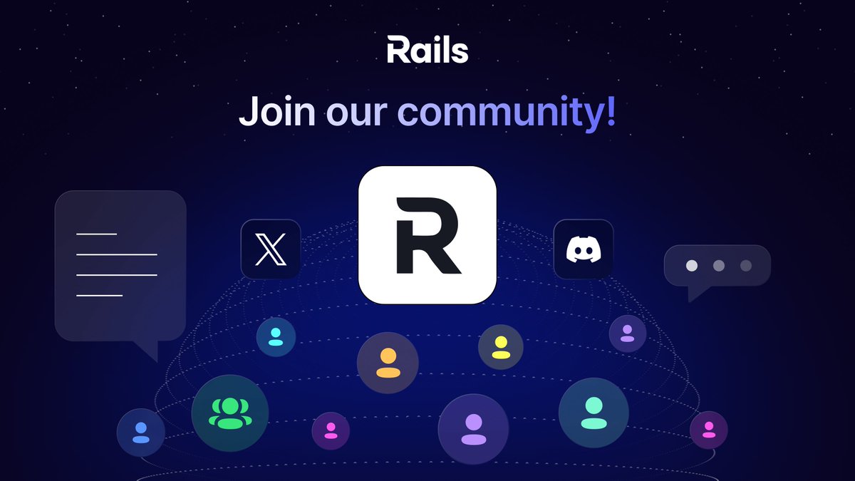 rails_xyz's tweet image. Looking for early alpha, trade insights, and exclusive perks?

They’re live in the Rails Discord.

Join, engage, and trade smarter.

👉 discord.gg/rails