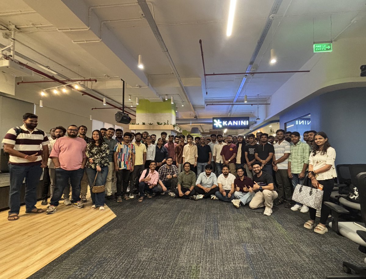 ReactPlayIO's tweet image. Glimpses of the Reactplay November meetup!!

Thanks to all the Speakers:
Milind Mishra
Rakesh M
Vineeth Pawar R
Nikhil Jha

Thanks to KANINI for hosting us!!

(1/3)