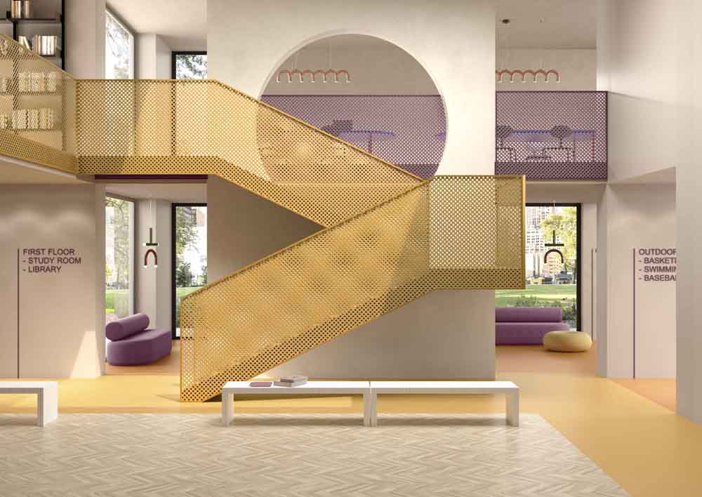 Modern school classrooms are a tough place for any floor, but the IVC Commercial Optimise 70 range might well be the perfect solution...

brickwork-bulletin.co.uk/post/quieter-c… 

#IVCCommercial #Floors #Interiors #Schools #Education #Buildings #Durable #Stylish #Hardwearing