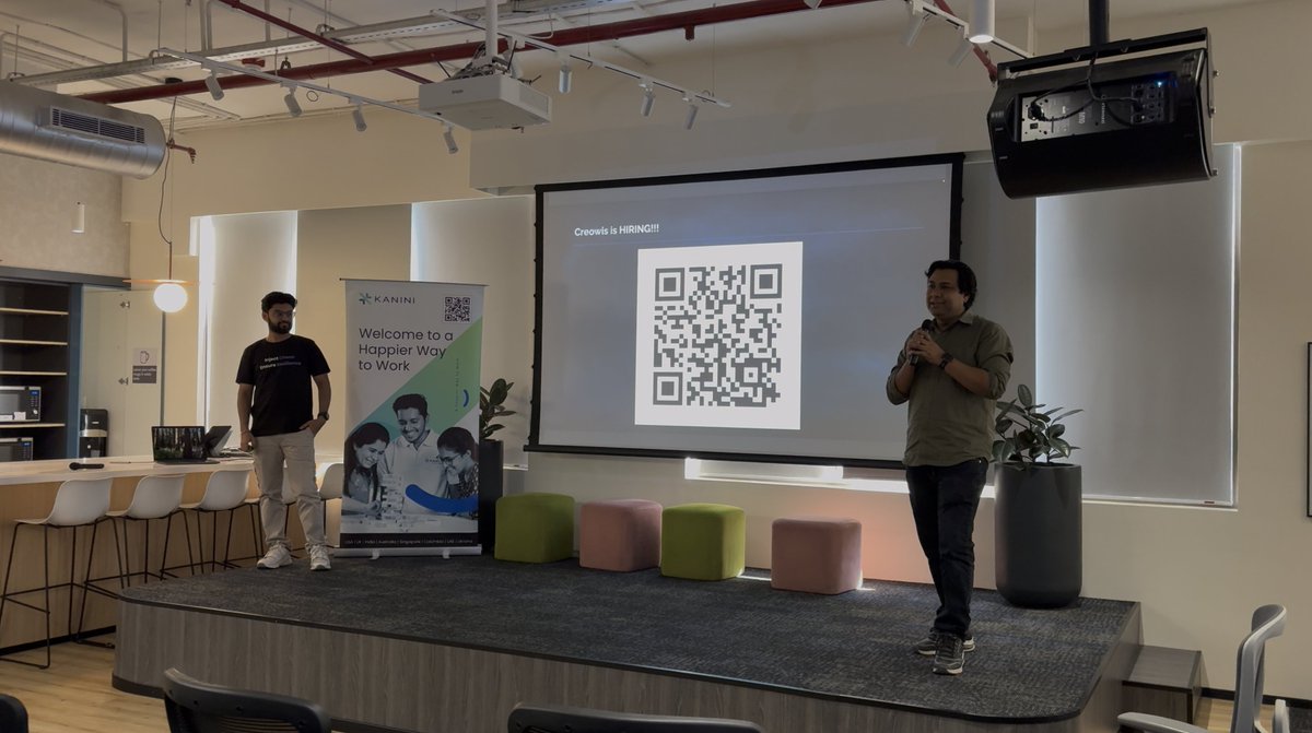 ReactPlayIO's tweet image. Glimpses of the Reactplay November meetup!!

Thanks to all the Speakers:
Milind Mishra
Rakesh M
Vineeth Pawar R
Nikhil Jha

Thanks to KANINI for hosting us!!

(1/3)