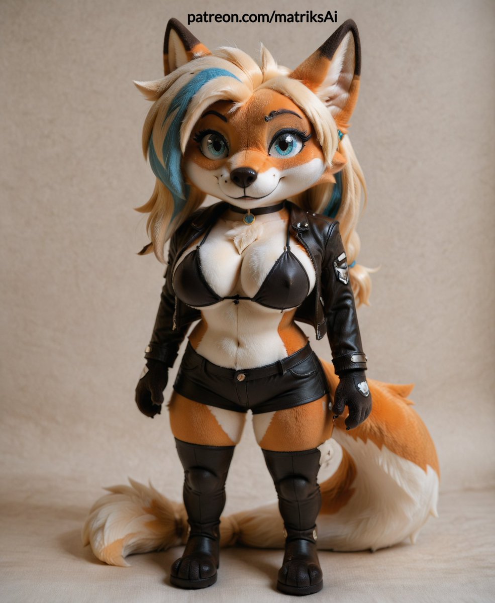 matriksaiart's tweet photo. Plushember day 16: New day for new plushie adn new author.And today we have @FoxyroAI and cute foxy #Fylgia
(If you friends dont understand what is Plushember all explanation and reason of it here https://t.co/uDqfHz58Pg)
#Furry #Aiart #Furryai #oc #ai #Plushember #matriksaiart #furrycommunity #furryart #anthro