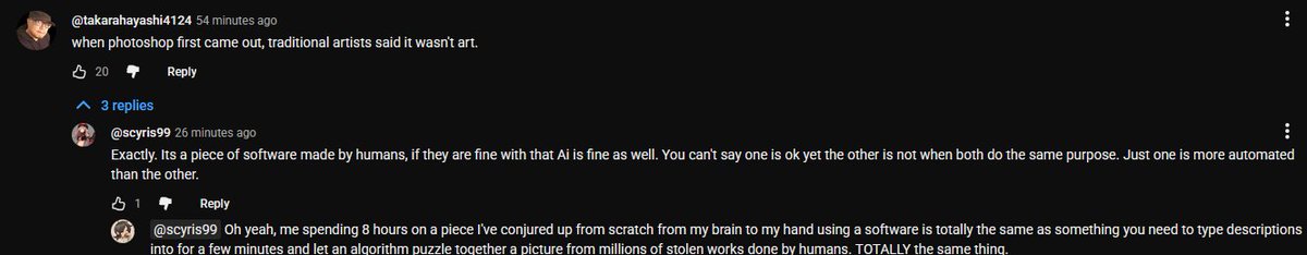 Absolute fucking clownery.