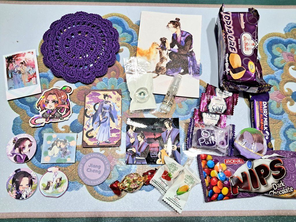 Had fun catching up with friends at the Jiang Cheng CSE. Thanks <a href="/saltyparpol/">Jiang Cheng: Saltiest Ube</a> for organizing! 

Thanks for the wonderful freebies and snacks 
<a href="/ohreokun/">Ria 🧡💚| Sh0p Production and Shipout</a>
@jayailee
<a href="/angelcrossnina/">•Ja, The Fluffy🦊•|¦| 2026💛</a>
<a href="/1143x1/">1143x1 ll Si Danta lang malakas</a>
<a href="/claircolors/">claircolors</a> 
<a href="/z_cassiel/">🍀Cassiel🍀❄</a>
and other friends na di na-tag 💜💜💜
#LotusandleisureJCbdayevent