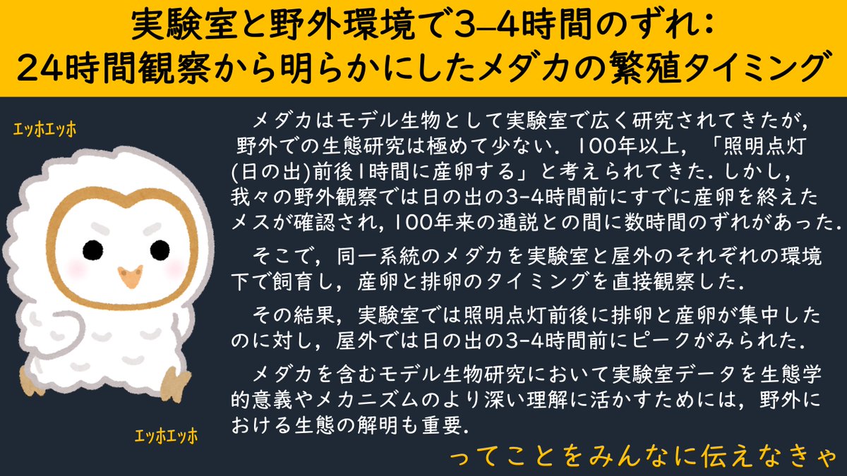 diary_of_yuki's tweet photo. 今週末にある動物行動学会@函館にて下記の内容でポスター発表します。

いつでもどこでも説明します。お気軽に声をかけてください。DMやメールでご連絡いただければ、すぐにポスター前に駆けつけます。

赤いmont-bellのカッパを着ているので、見かけたらぜひお声がけください。 https://t.co/f6tFzzwmPE