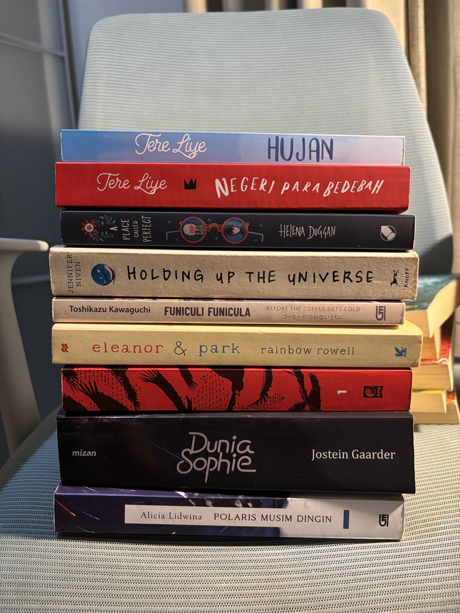 nailauwaw's tweet image. WTS (PRELOVED BOOKSSS)
harga bs nego, dom jakbar #preloved #prelovedbooks #wts