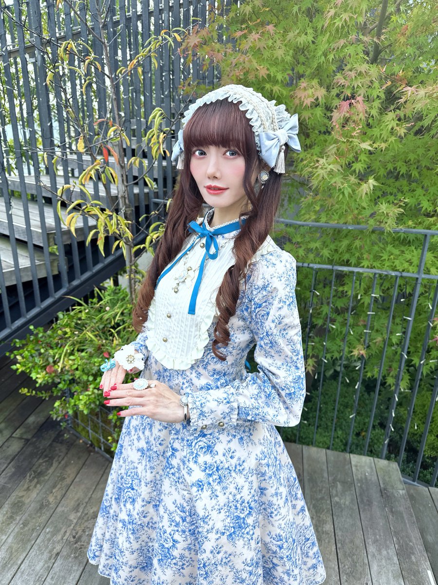 【値下げ交渉可】Andromeo ワンピース　ロココ　ゴスロリ ロココ薔薇ドレス アンティークフリルのクラシックワンピ AND ROMEO