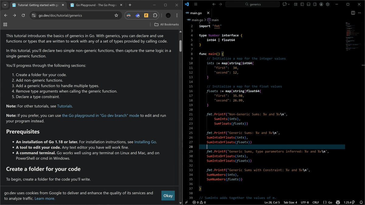 aeemayo's tweet image. Basics #learningGo