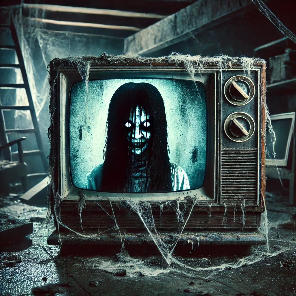 El arqueólogo de la TV mostró un ídolo antiguo. "Quien lo vea, quedará  maldito", dijo. Cuando apague la TV, mi reflejo en la pantalla parpadeó y asintió. "Sí ahora estas maldito", me dijo... #DulcesPesadillas