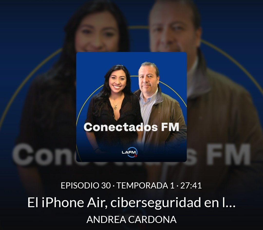 HiperdataTech's tweet image. Probamos el iPhone Air de @Apple, la ciberseguridad en las compras en línea y la docuserie de Juan Gabriel en @NetflixLAT podcasts.apple.com/co/podcast/el-… #ConectadosFM