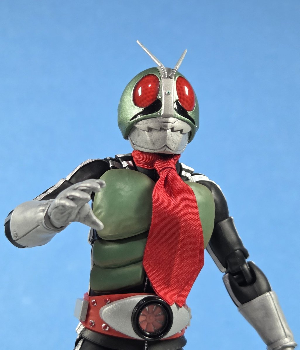 真骨彫 新1号 シルバーの塗装と汚し加工が凄く良い