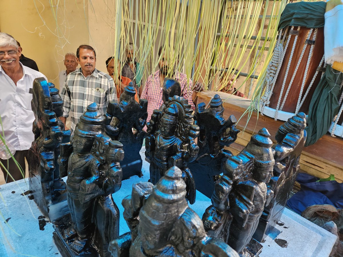 🙏
Navagraha Sanadhi update

1. Navagraha Pre-Prana Pratishtha  pooja started

2. Prana pratishtha scheduled on 30th Nov.

Kindly requesting your support🙏

UPI IDs
9742773540@pz
9742773540@upi
🙏