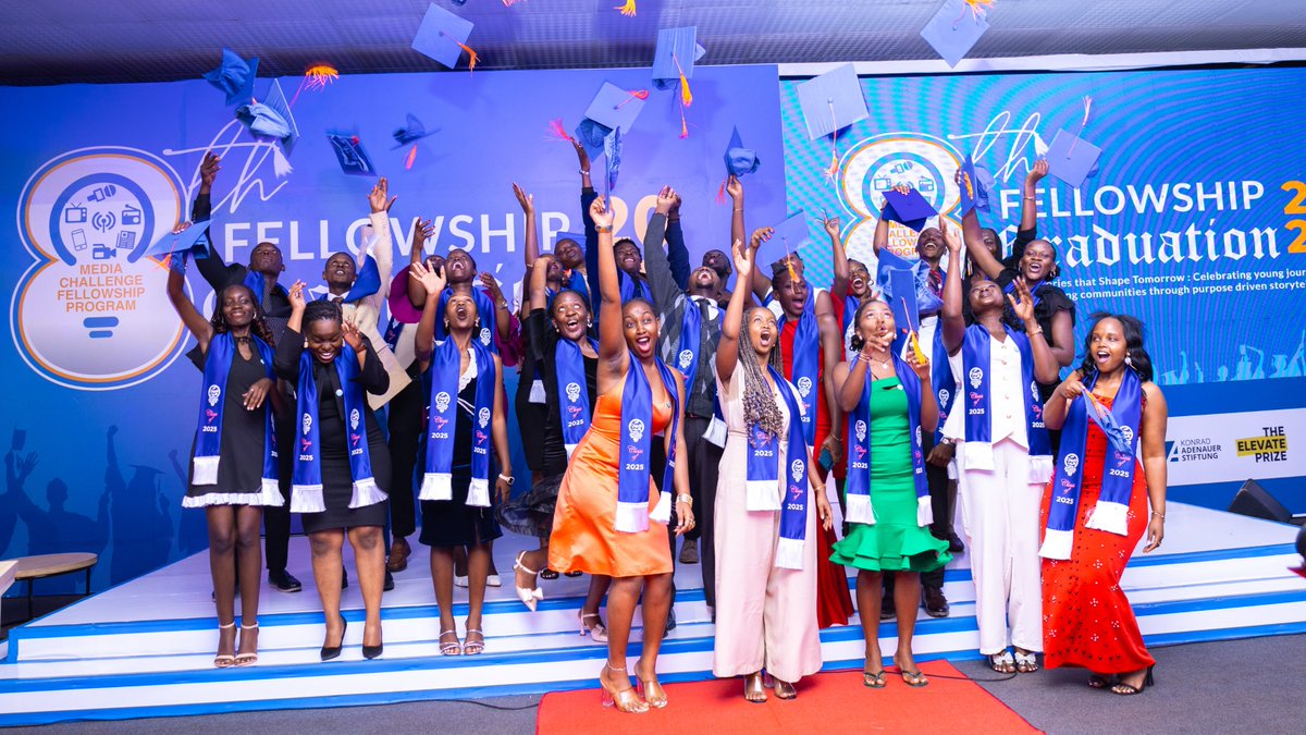 It is your day. Celebrate it. You have earned it.

"Thank you for your resilience. Thank you for your brilliance. These are the qualities that have brought you (#MediaFellowshipUg fellows) to this moment," Christine Kabazira.