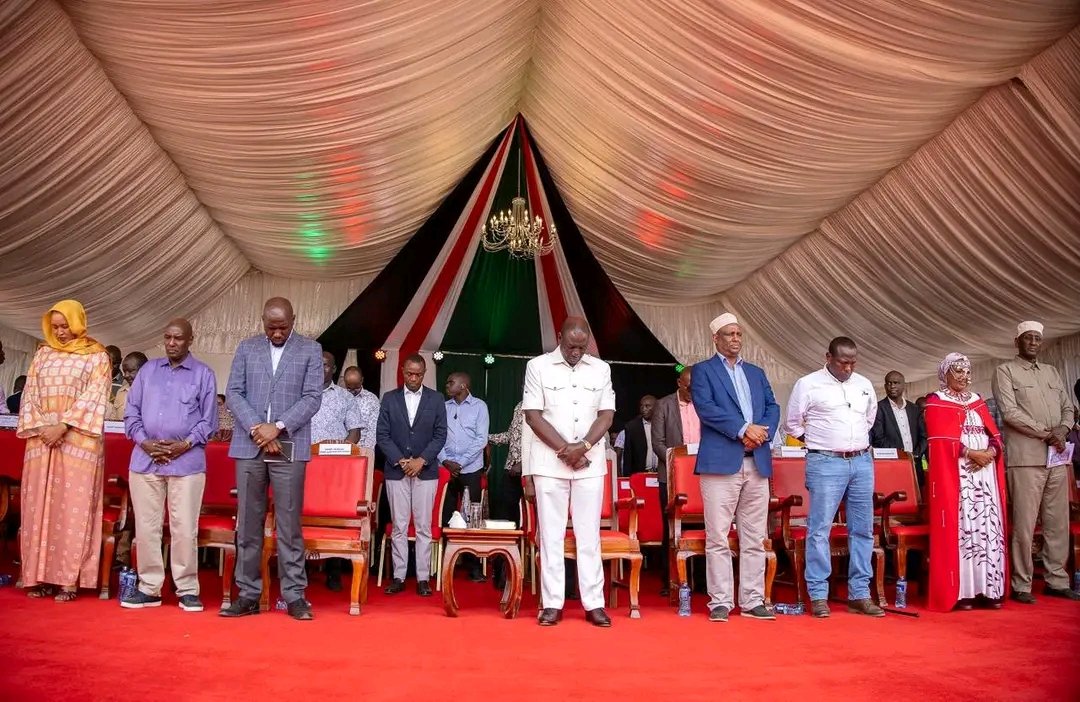 harsama_kello's tweet image. It was an honour to join H.E.  President @WilliamsRuto for the Sunday service and Diamond Jubilee celebration at the Africa Inland Church (AIC) in Loglogo, Marsabit County.

We celebrated 60 years of unwavering faith, unity, and service to the community.