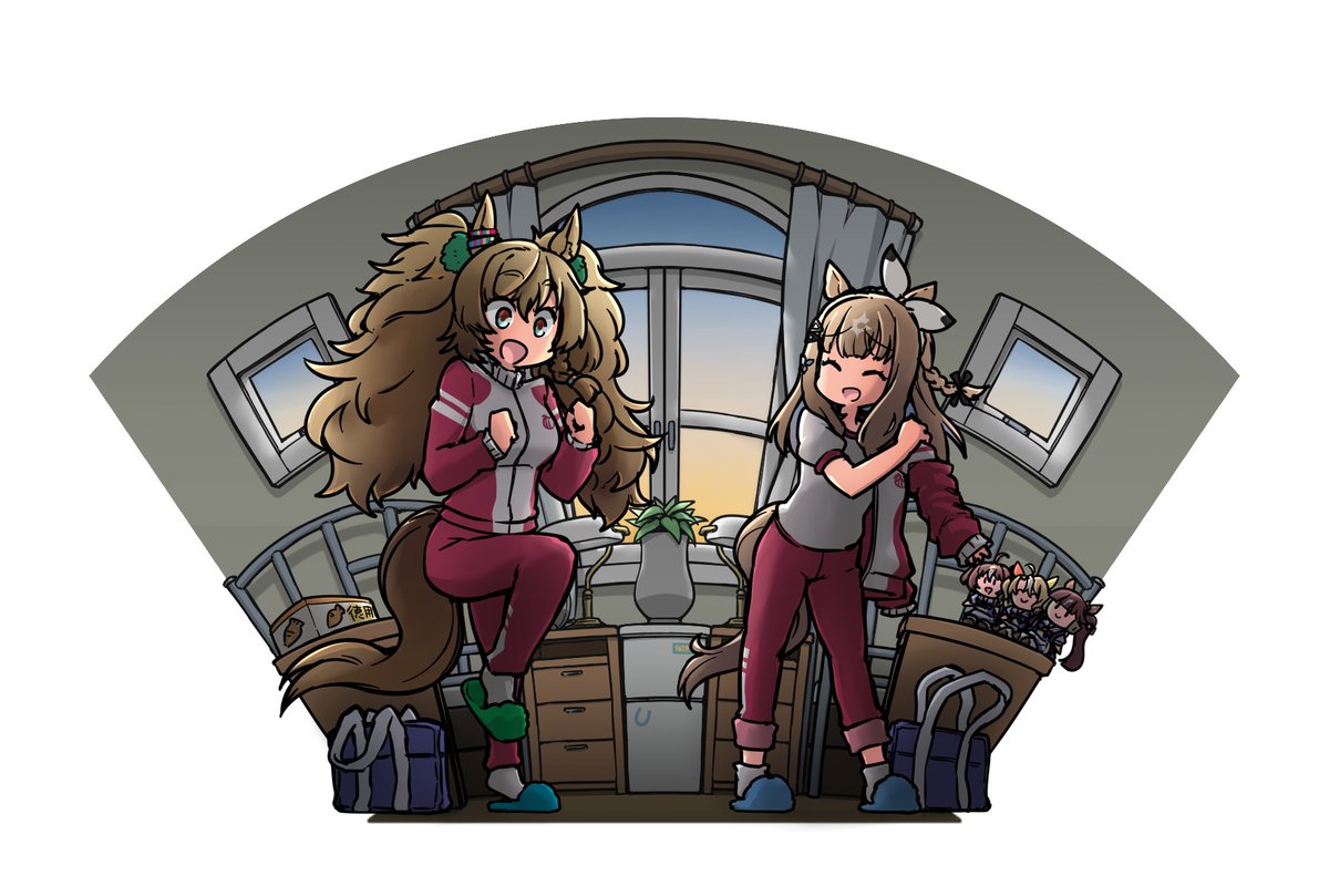 「ブラアイ部屋 #ウマ娘」|(公)＠お仕事skeb募集中のイラスト