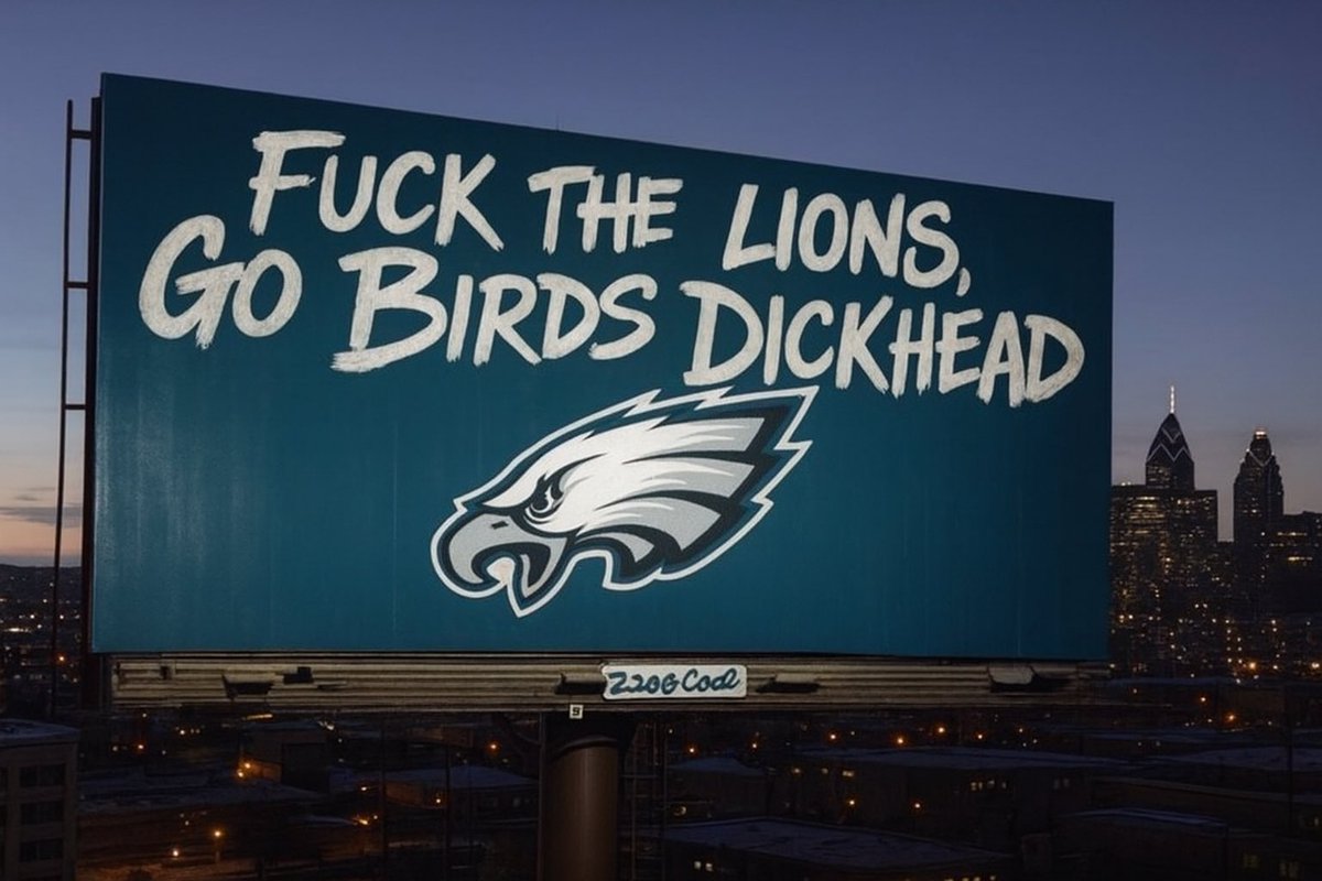 CooperDeJawn3's tweet image. GO BIRDS DICKHEAD 🦅

🗣️SAY IT BACK 

#FlyEaglesFly