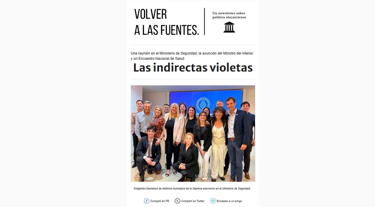 Es domingo y hay Volver a las Fuentes!
En tu correo o en este link mailchi.mp/0509de41ac11/l…