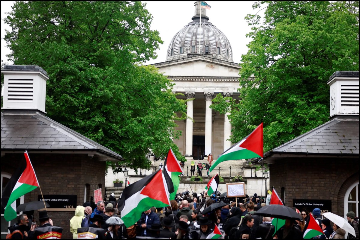 Another week, another antisemitism scandal at a British university. This time at UCL — a school boasting global top-10 status while ignoring a growing record of anti-Jewish hate. A UCL researcher delivered a lecture for SJP framed with ominous music and conspiracy-laced