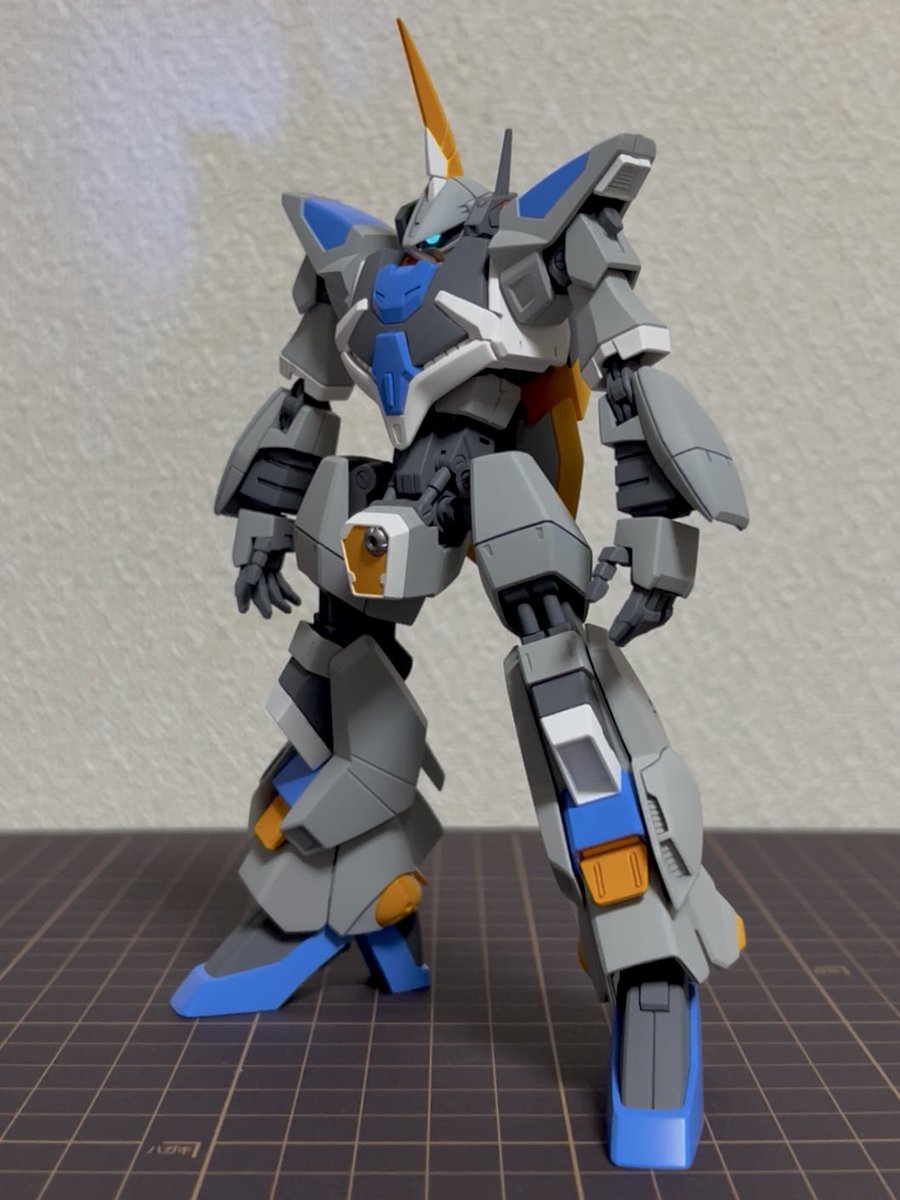 sally_gunpla's tweet image. ワイのバーザム✨️
カラーリングはこんな感じになりました。
部分塗装、スミ入れ、デカールを木曜日までに！

 #KODOオフ