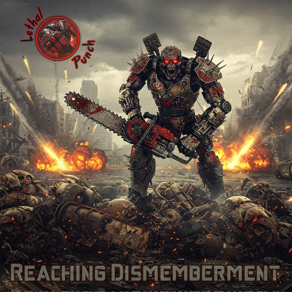 lethalpunchx's tweet image. Chapter 11.

​After having lived through so much bullshit, our patience can run out and we can start doing things against others...

​...Until reaching dismemberment!!!
.
.
.
#reaching #dismemberment #lethalpunch #synthwave #synthmetal #newrelease #war #chainsaw