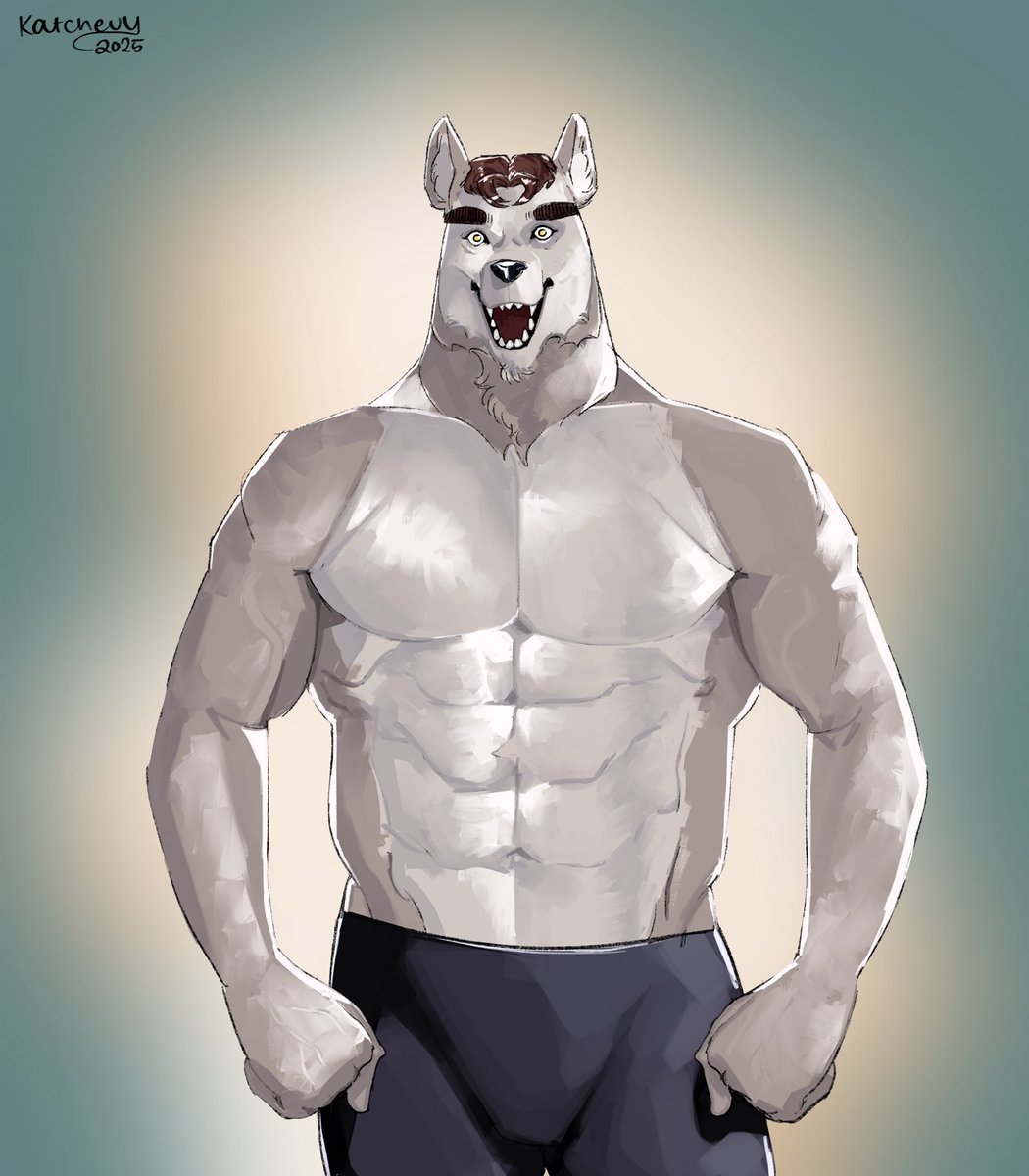 Wolf Sketch! Gym done. Muscles happy.
#DigitalArt
#CharacterArt
#Illustration
#ArtOfTheDay