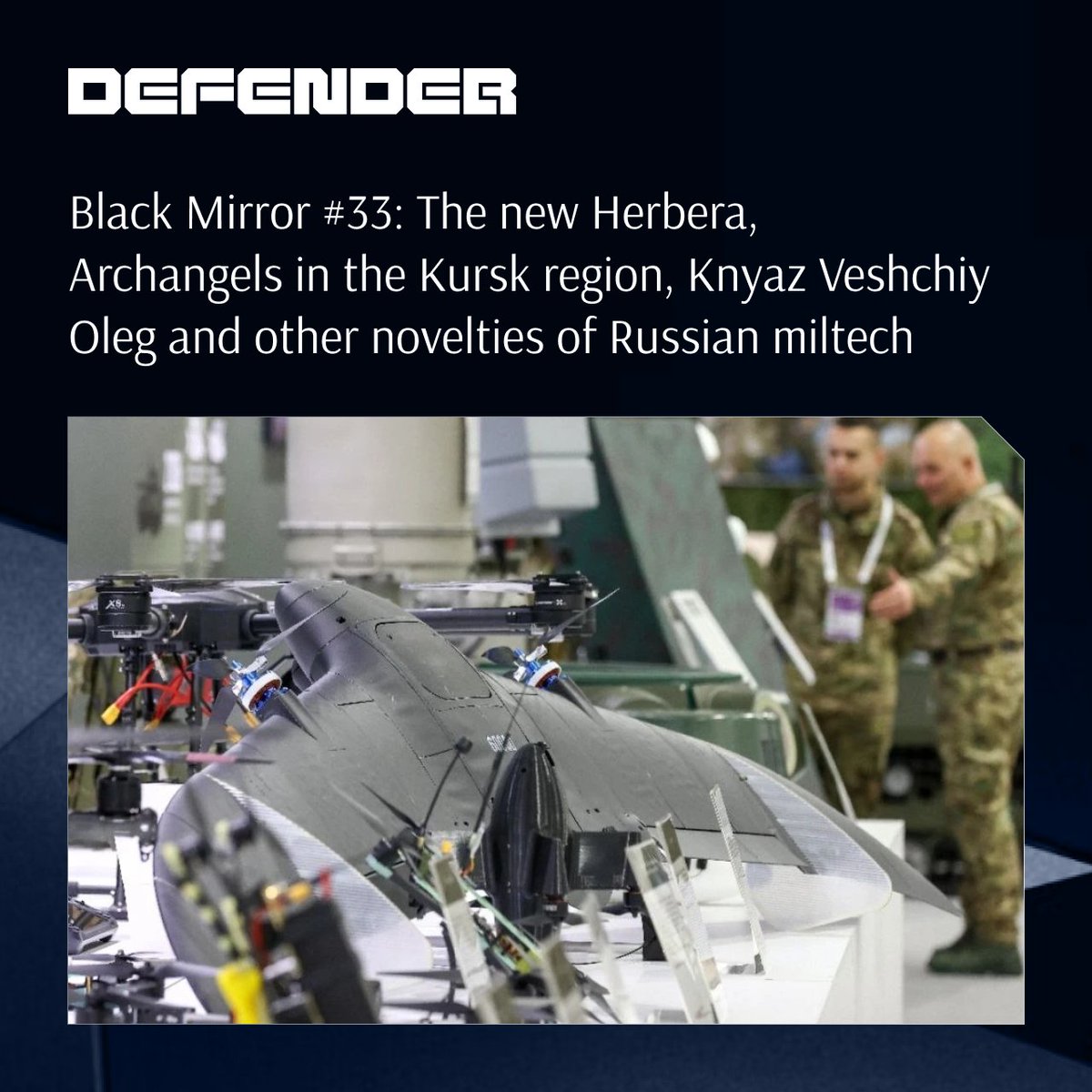 The Russians begin to use a new fibre-optic reconnaissance drone, Knyaz Veshchiy Oleg, test the Posokh laser installation designed to hunt Ukrainian deepstrikes, equip UGVs with flamethrowers, and fit Gerbera drones with delayed-action detonators.

thedefender.media/en/2025/11/bla…