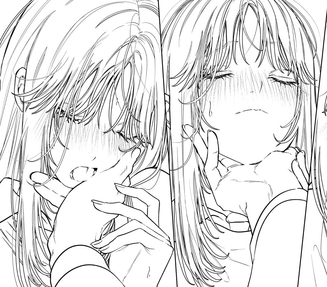 275ninako's tweet image. 顔kawaii最強と思いながら描いている🫶