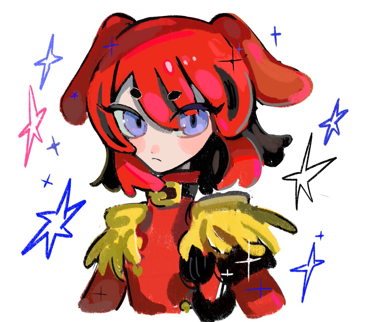 ❤️💙
 #ずとまよファンアート