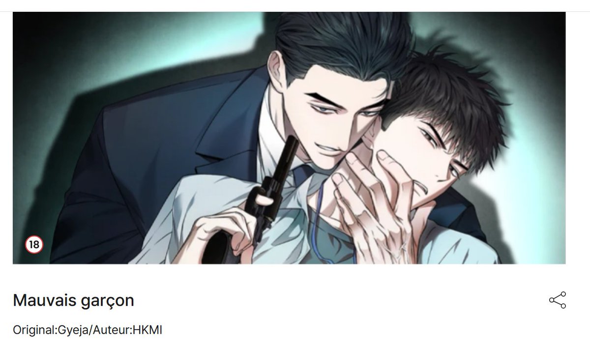 🤍'망종(亡種)' 프랑스어가 Lezhin FR에서 무삭제판으로 런칭 되었습니다. 잘 부탁드립니다.

La version française de « Mauvais garçon » est disponible sans censure sur Lezhin FR. Merci de votre intérêt.

🇫🇷🔗lezhinfr.com/detail/bt_1111…