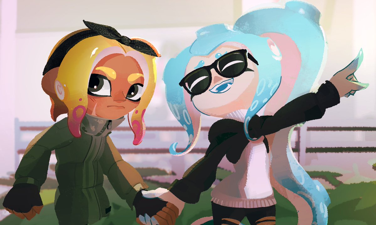 Leixo_Demo_'s tweet image. Inkfriends 
#splatoon #splatoon3