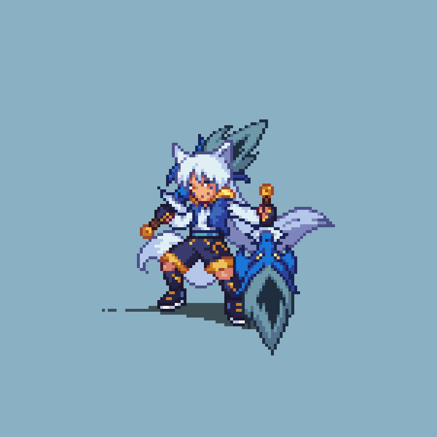 finished c0mm for <a href="/CrXolfyVT/">Crxolfy 🐺🛹 (Pre-Debut) (TBD)</a>!
#pixelart #ドット絵 #CrxolfyArt