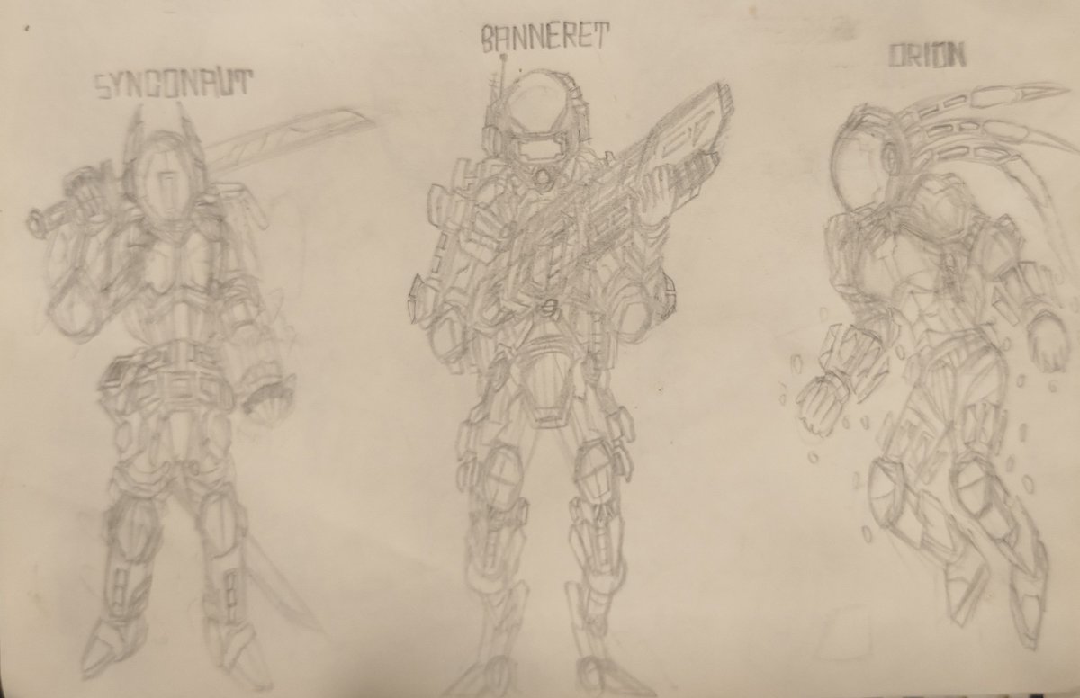 AgentMa3lstrom's tweet image. My Foehn Enclaves Infantry (Nanofiber Upgraded edition) sketch. Released Edition will coming eventually in the future! 

#mentalomega #commandandconquer #scifi #militaryscifi #sketch