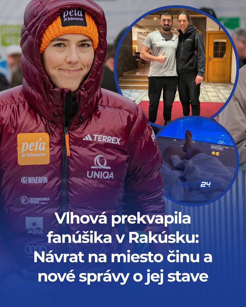 Petra Vlhová sa po dlhých mesiacoch trápenia s kolenom znovu objavila na snehu. Najnovší záber z Rakúska aj informácie z jej okolia naznačujú, že jej návrat do lyžiarskeho kolotoča je bližšie, než si mnohí trúfali dúfať. Viac 👉sport24.pluska.sk/futbal/vlhova-…