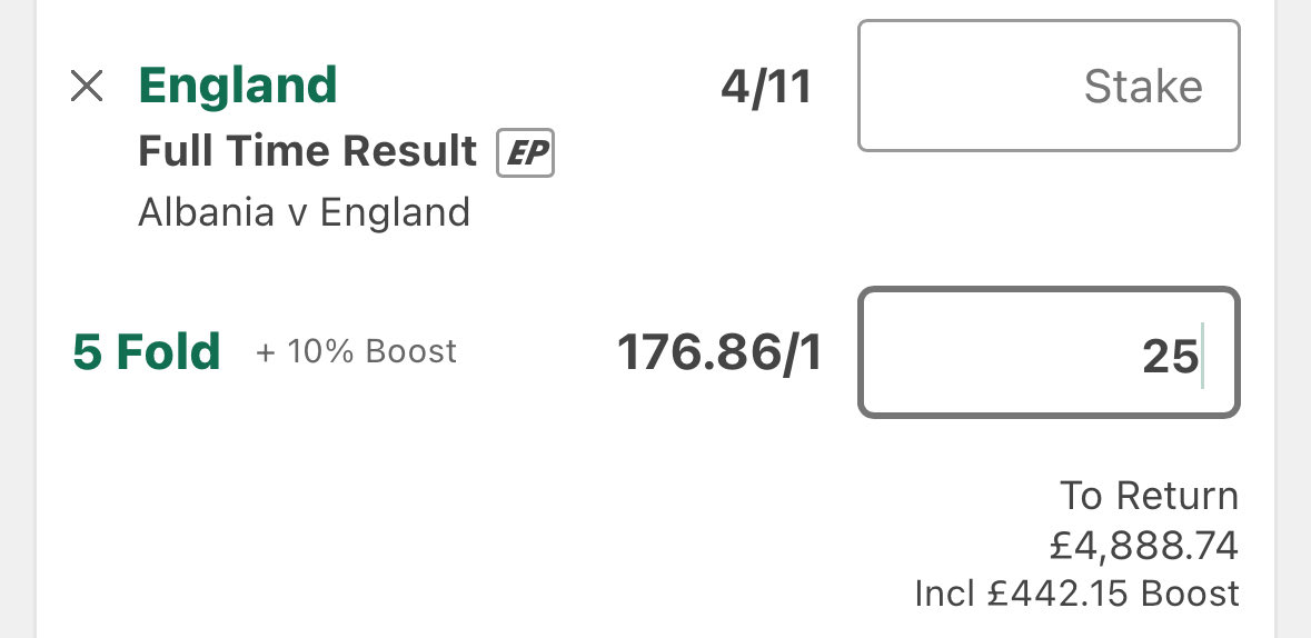 SUPER SUNDAY ACCA 🔥🔥🔥

Odds - 176/1 

Join below for the Acca 👇
👉 t.me/+jQEIP4kSYR9iM…

X5 £75 giveaway if this wins 💰

Must follow,like&amp; retweet ❤️
