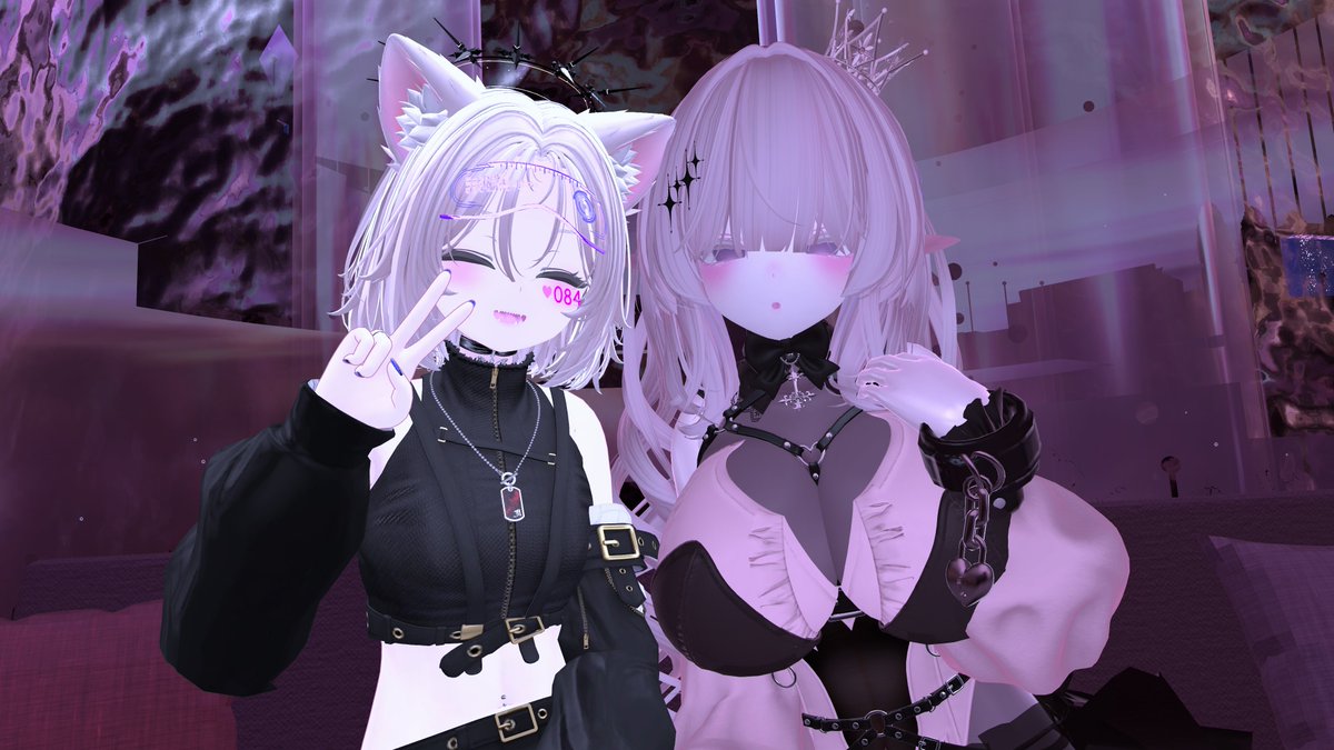 sl_si2's tweet image. 一昨日のいくりぷはアルス様を接客させてもらいました！
いっぱいお話しできてリアすっごく嬉しかったよ～！
あと、顔近づけたら照れちゃったりしてすっごくかわいかったぁ～✨
また遊びに来てね…？✨
#VRC_いくりぷ