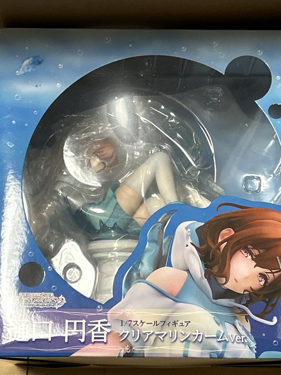 1/7クリアマリンカームVer円香も届いたけど飾る所作ってから開封だな