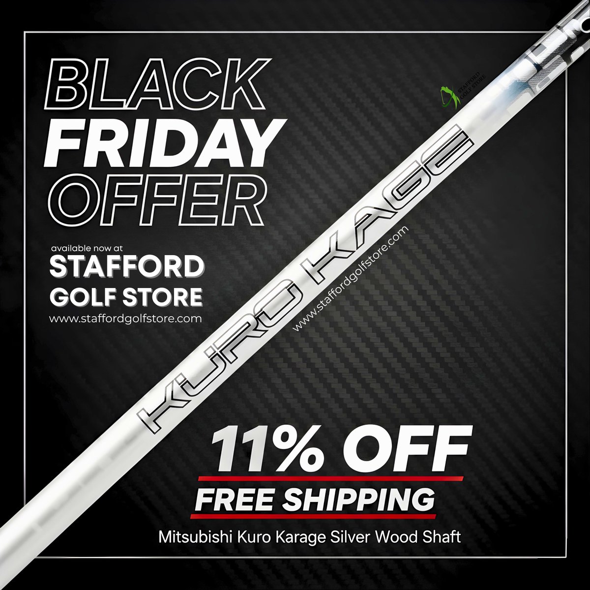 StaffordGolfStr's tweet photo. STABILITY AND SPEED IN EVERY DRIVE! Upgrade your fairway or driver with Mitsubishi Kuro Kage Silver Wood Shafts for lower spin, responsive feel, and more control. Only a few left!
#GolfShafts #KuroKage #MitsubishiGolf #DistanceControl #StaffordGolfStore #FairwayPerformance https://t.co/5TrxqeJOqy