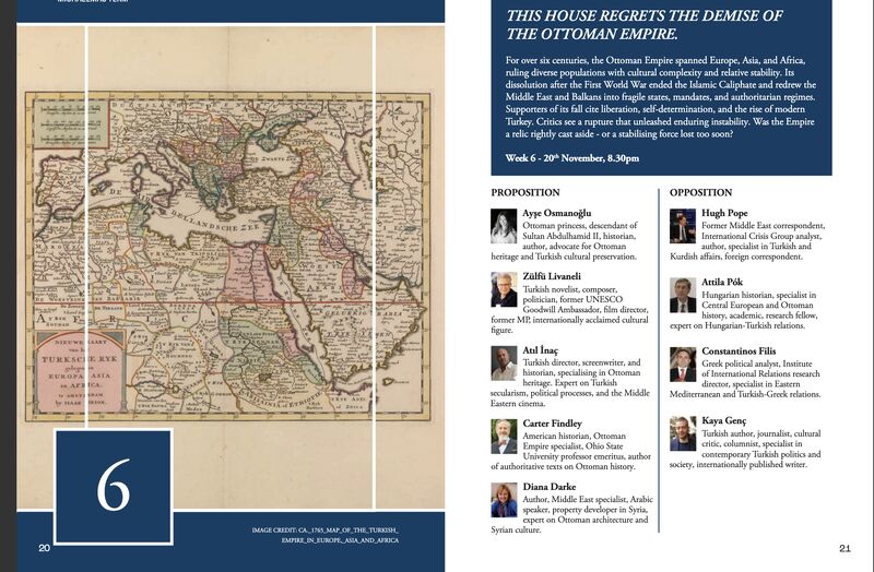 dianadarke's tweet image. Looking forward to this debate on Thursday night @OxfordUnion. I'll be speaking in favour of the #Ottomans, highlighting their multicultural, multi-ethnic approach &amp;amp; achievements. Their empire lasted 600 years, so must have got something right...