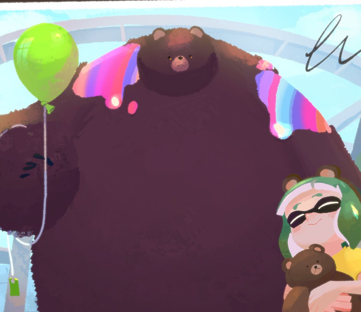 Leixo_Demo_'s tweet image. It&apos;s fun when the species is something else besides inklings and octolings
#splatoon  #splatoon3