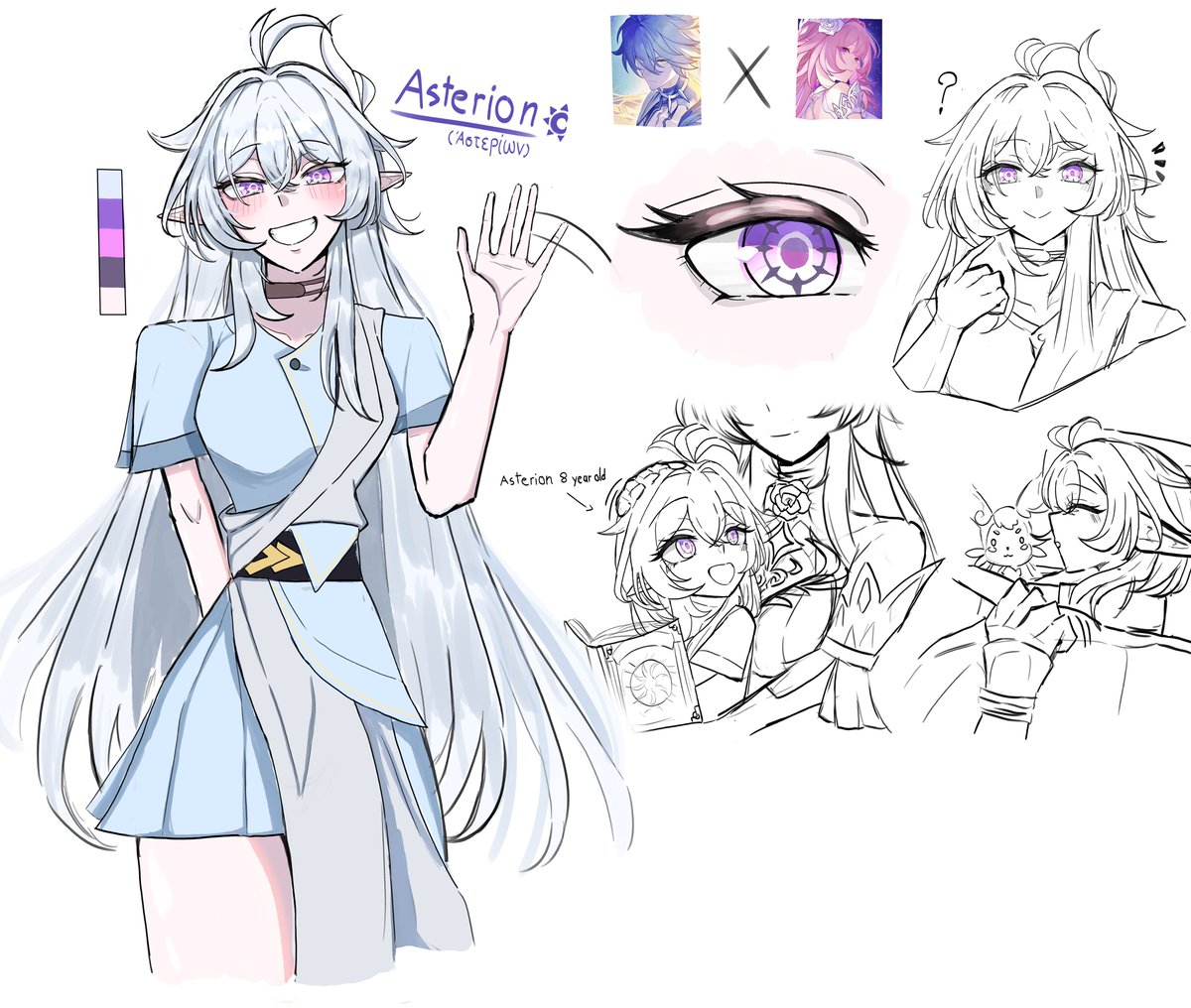 Reonix_art's tweet image. Phainon + Cyrene =
#phairene