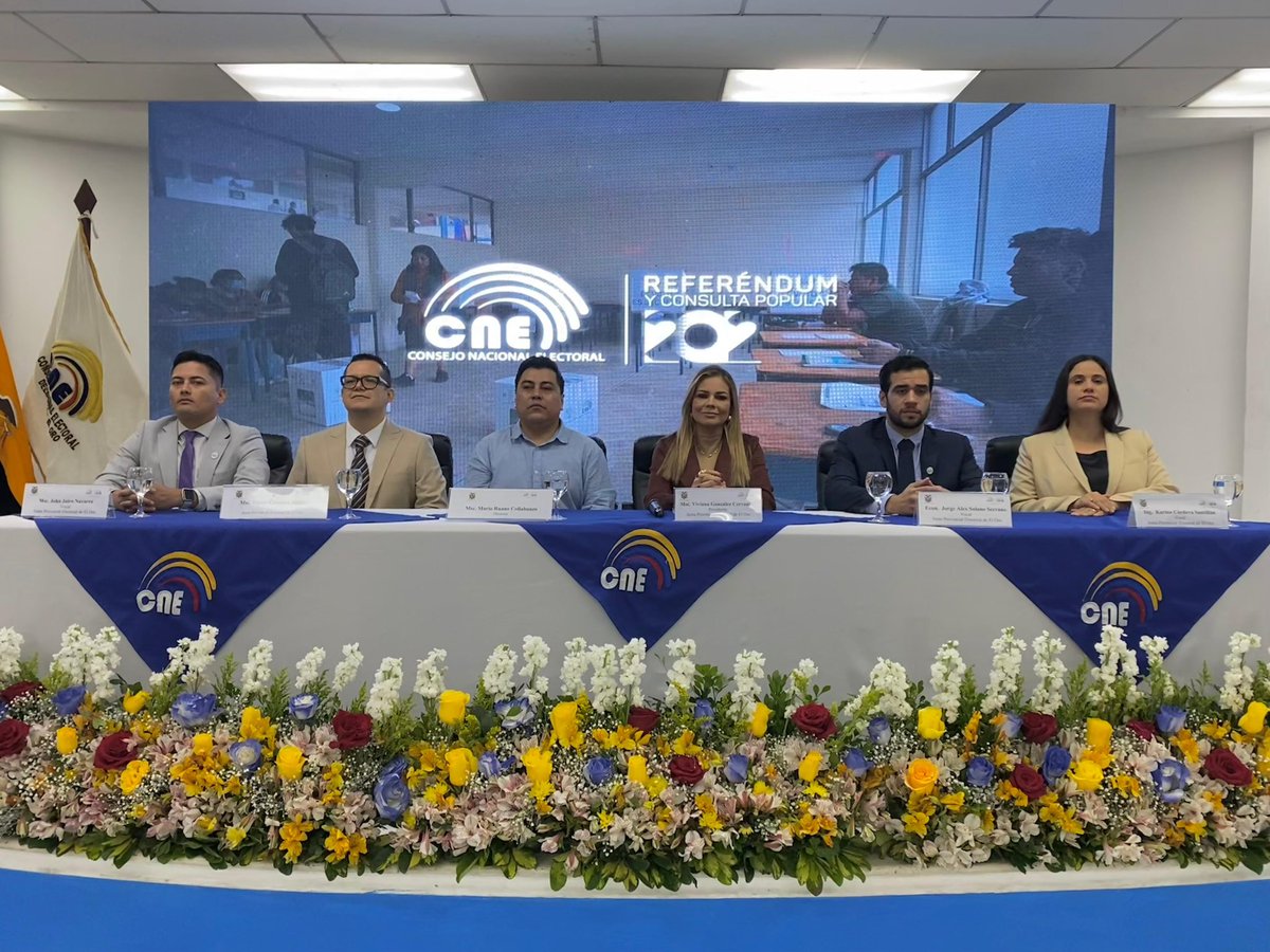 <a href="/mruanomkt/">Mario Ruano</a> 🇪🇨✨ Con el acto inaugural, quedó oficialmente habilitada la jornada en la que 558.199 orenses podrán acudir a las urnas este 16 de noviembre para ejercer su derecho al voto.

Un inicio que marca el compromiso democrático de toda la provincia. 🗳️