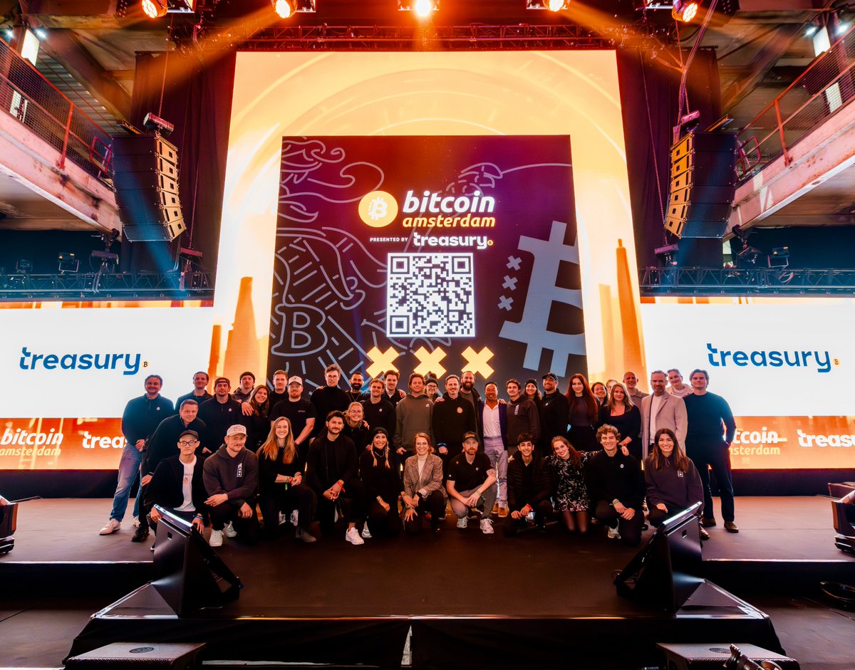 BITCOIN AMSTERDAM DREAM TEAM 👏 A huge THANK YOU to this crew for their  sleepless nights, hard work, and dedication. They absolutely crushed it  once again! 🚀